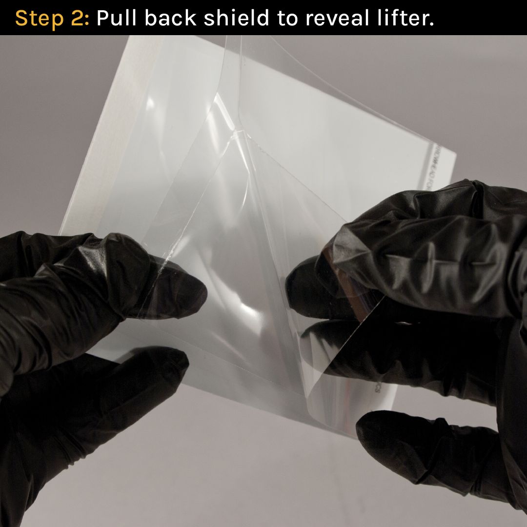 arrowheadcsi's tweet image. Have you tried Arrowhead’s J-Lift Hinge Lifters yet? Check out how simple and efficient this product is! Find them online at buff.ly/3Pyi3gL. #fingerprints #liftingtape #backingcard