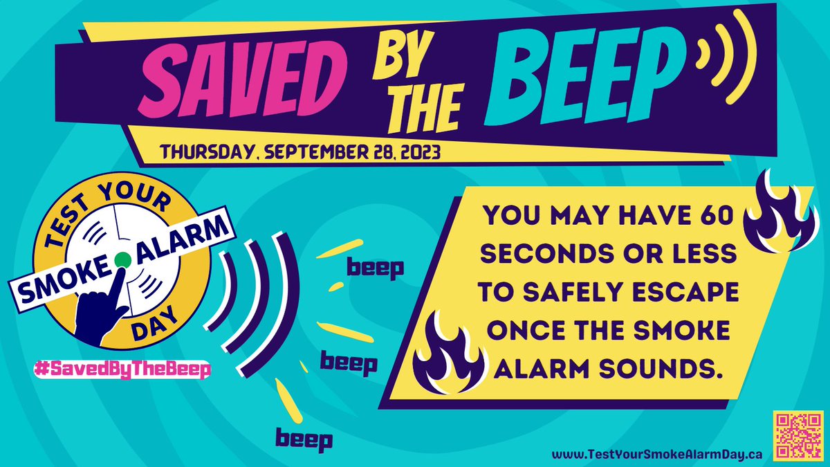 Gateway2Muskoka's tweet photo. 🚒👨‍🚒The Gravenhurst Fire Department is encouraging residents and business owners to participate in Ontario’s first Test Your Smoke Alarm Day on Thursday, Sept. 28. #SavedByTheBeep https://t.co/CWXEnDnlXk