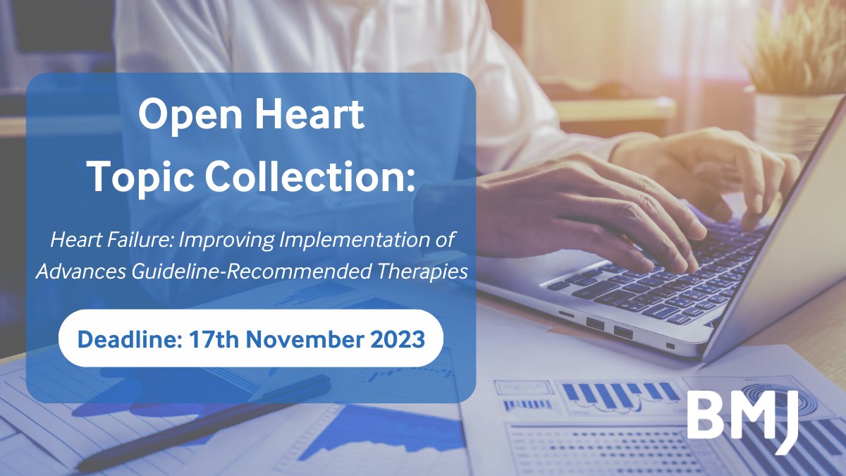 📆 Don't miss out! The submission deadline for your research paper is 17th November 2023. Join us in gathering emerging data on approaches to novel HF therapies worldwide and within different healthcare settings. 📑 #CallForPapers bit.ly/3L8kkNk