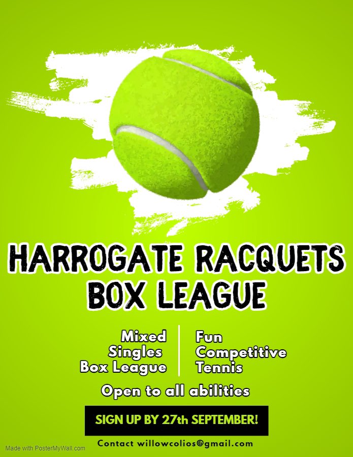 Harrogate Racquets tweet media