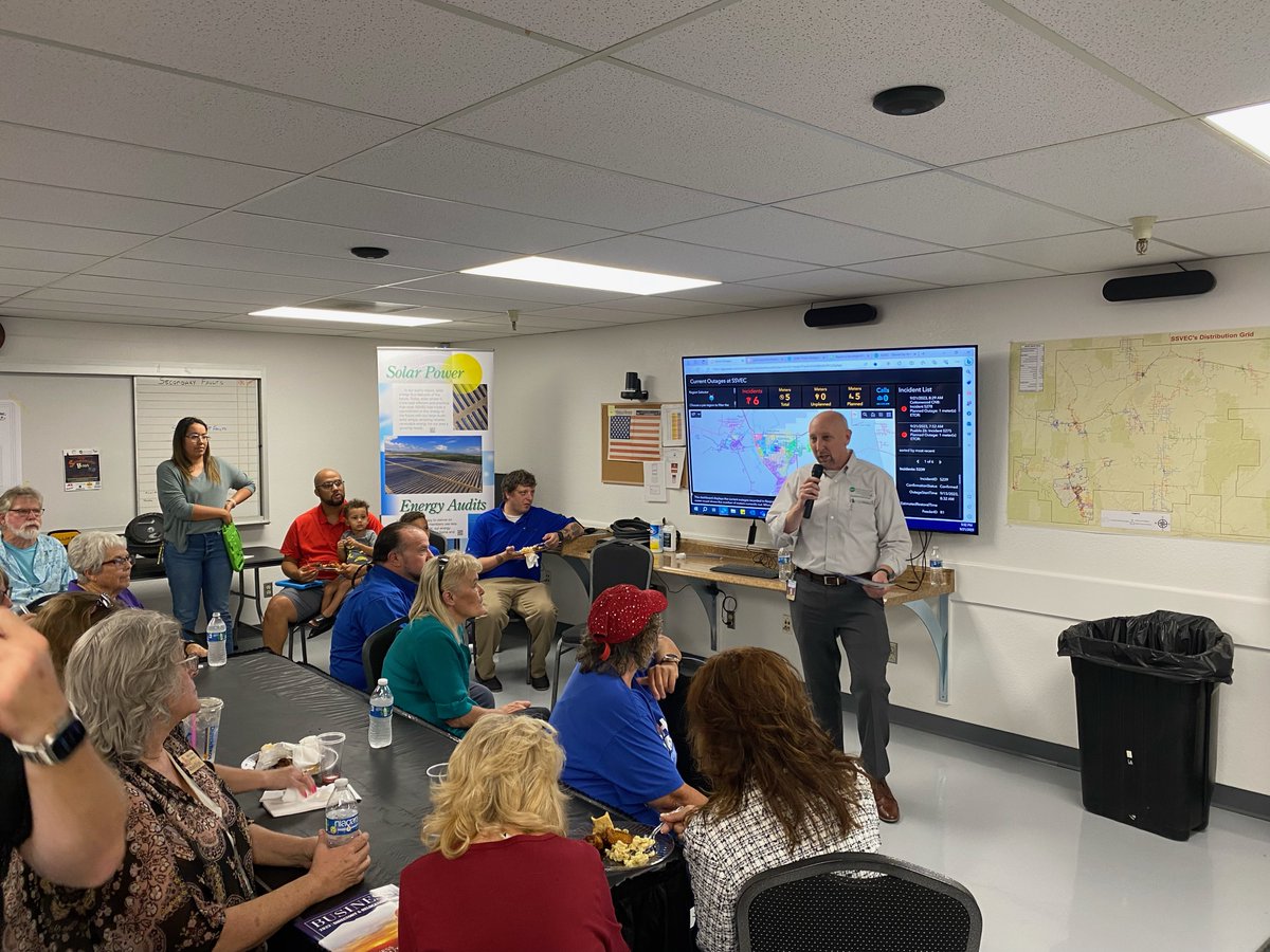 Another successful Business at Twilight! Thank you SSVEC for hosting and to all the businesses for coming out. Don't miss our next Business at Twilight hosted by Guild Mortgage. Sign up today!

mms.sierravistaareachamber.org/members/evr/re…

#BAT #SVAC #networking #SSVEC #guildmortgage