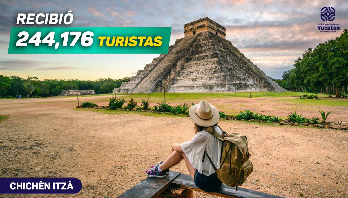 MauVila's tweet photo. #Yucatán se ha convertido en un destino turístico de primer mundo. Les comparto el top 5 de los lugares más visitados durante las pasadas vacaciones de verano. En equipo seguimos promoviendo a nuestro estado para impulsar la economía de las familias yucatecas. #DíaMundialDelTurismo