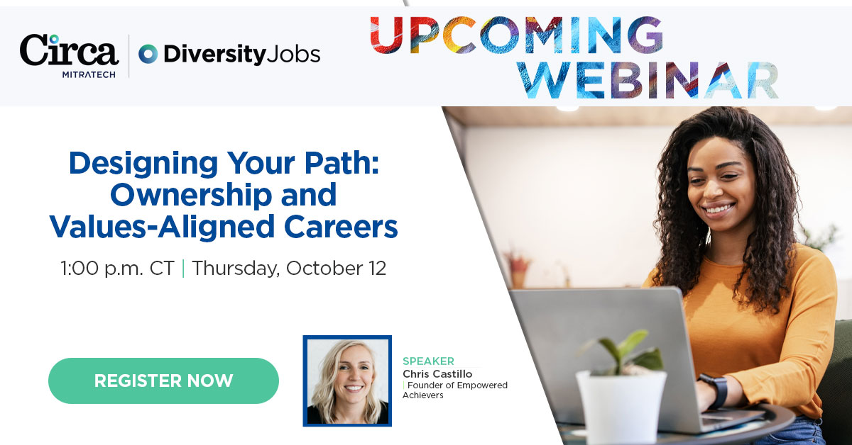 Join our free upcoming webinar, "Designing Your Path: Ownership &amp; Values-Aligned Careers" Thursday, October 12, 2023, at 1 PM CT. Discover how to design a values-aligned career, find meaningful opportunities, and more! 

Register today: hubs.li/Q021lGTm0

#CareerAdvice