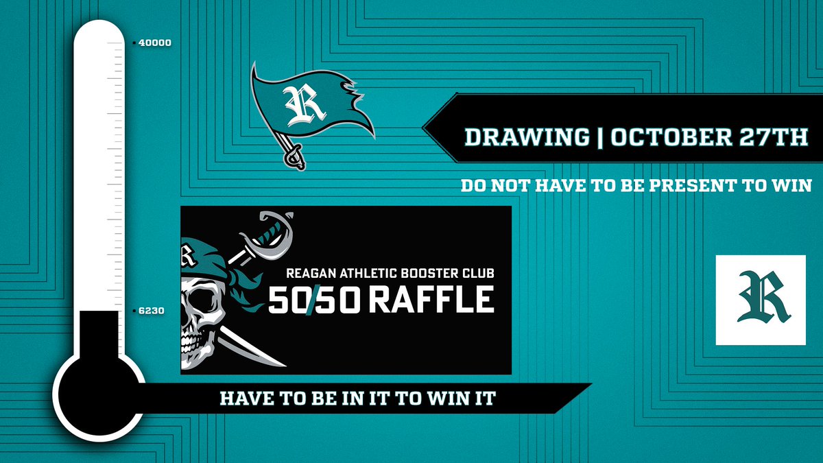 RRHSAthletics's tweet image. Reagan Athletic Boosters 50/50 is still going on. We have a little over 4 weeks left. See any Reagan Athlete for tickets. You can also purchase at Reagansports.org or in Main Office at Reagan HS. Help support our student athletes!