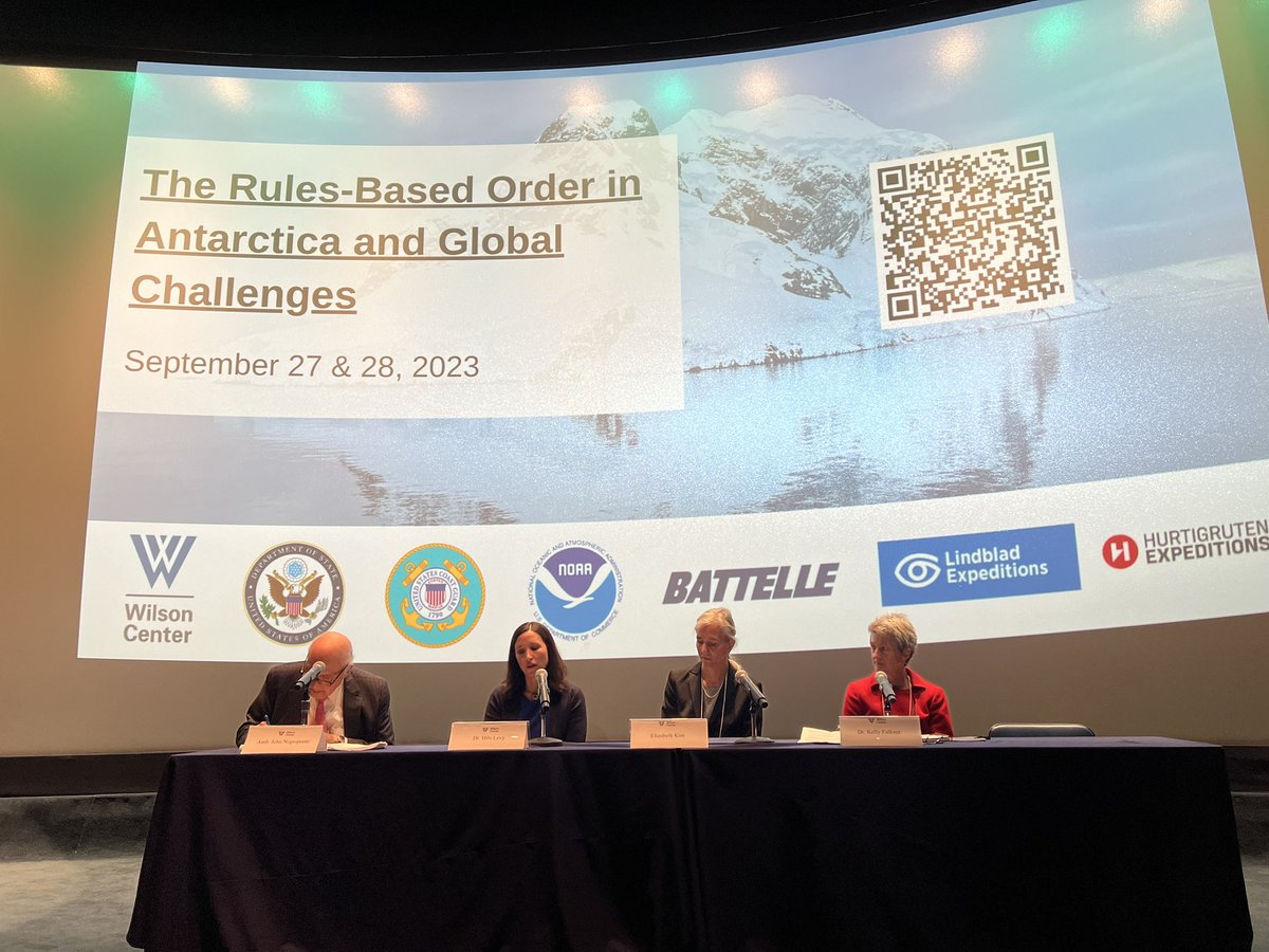 MatBoulegue's tweet photo. Great to be in DC for the @PolarInstitute conference on #Antarctica https://t.co/BFJ3Vf46we