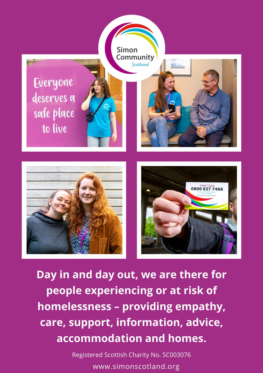 SimonCommScot's tweet photo. We meet people where they are.

We walk alongside them. We never give up.

We are Simon Community Scotland.

https://t.co/GDyHQt7h6N https://t.co/EIynMSne9I
