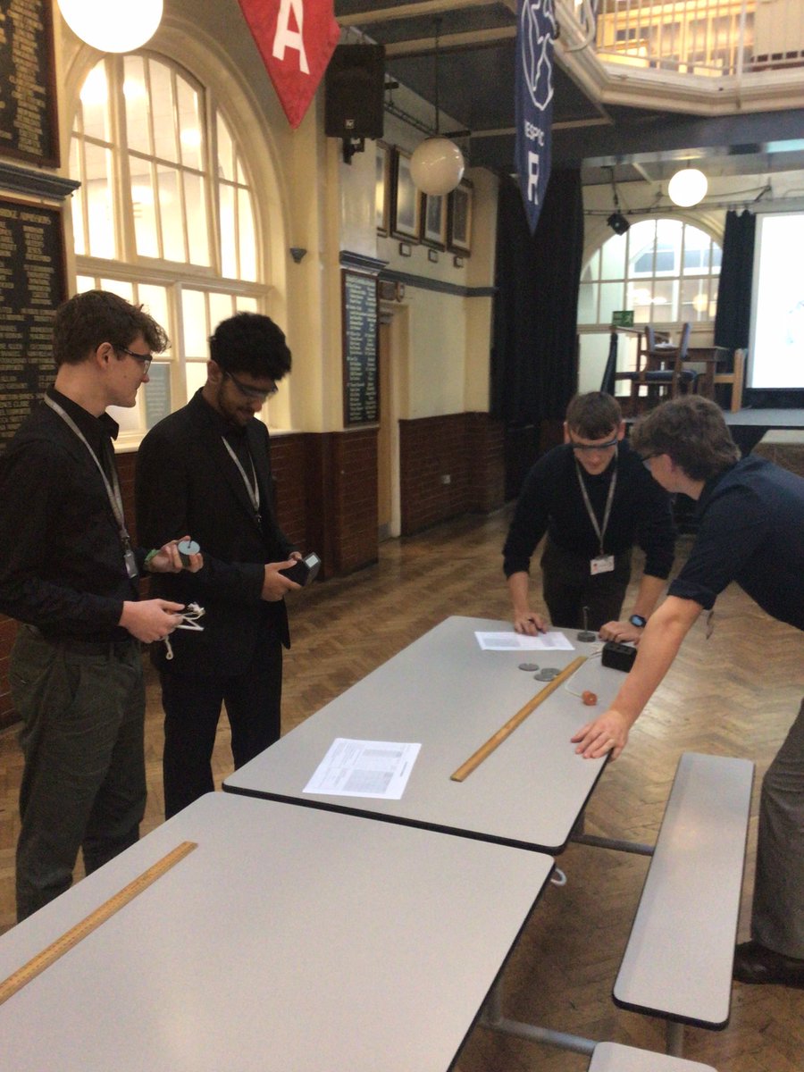 BRGS_1701's tweet photo. Year 13 conducting their Centripetal force investigation this afternoon as part of their A Level Physics programme. https://t.co/lbrYZ8Fl3d