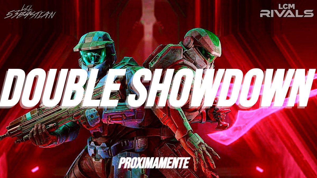 ⚔️DOUBLES SHOWDOWN⚔️
#HaloInfinite
‼️AUN HAY SPOTS ‼️
💵50 MXN ENTRY
💰PRIZE POOL 300 MXN MAS ENTRYS
📝METODO DE INSCRIPCIÓN
✉️DM CON EL NOMBRE DEL TEAM
👬GTS DE JUGADORES
💰COMPROBANTE DE DEPOSITO
📆 SÁBADO 30 DE SEPT , 8 PM
📺twitch.tv/Lil53b4stian 
🔁PLS RT