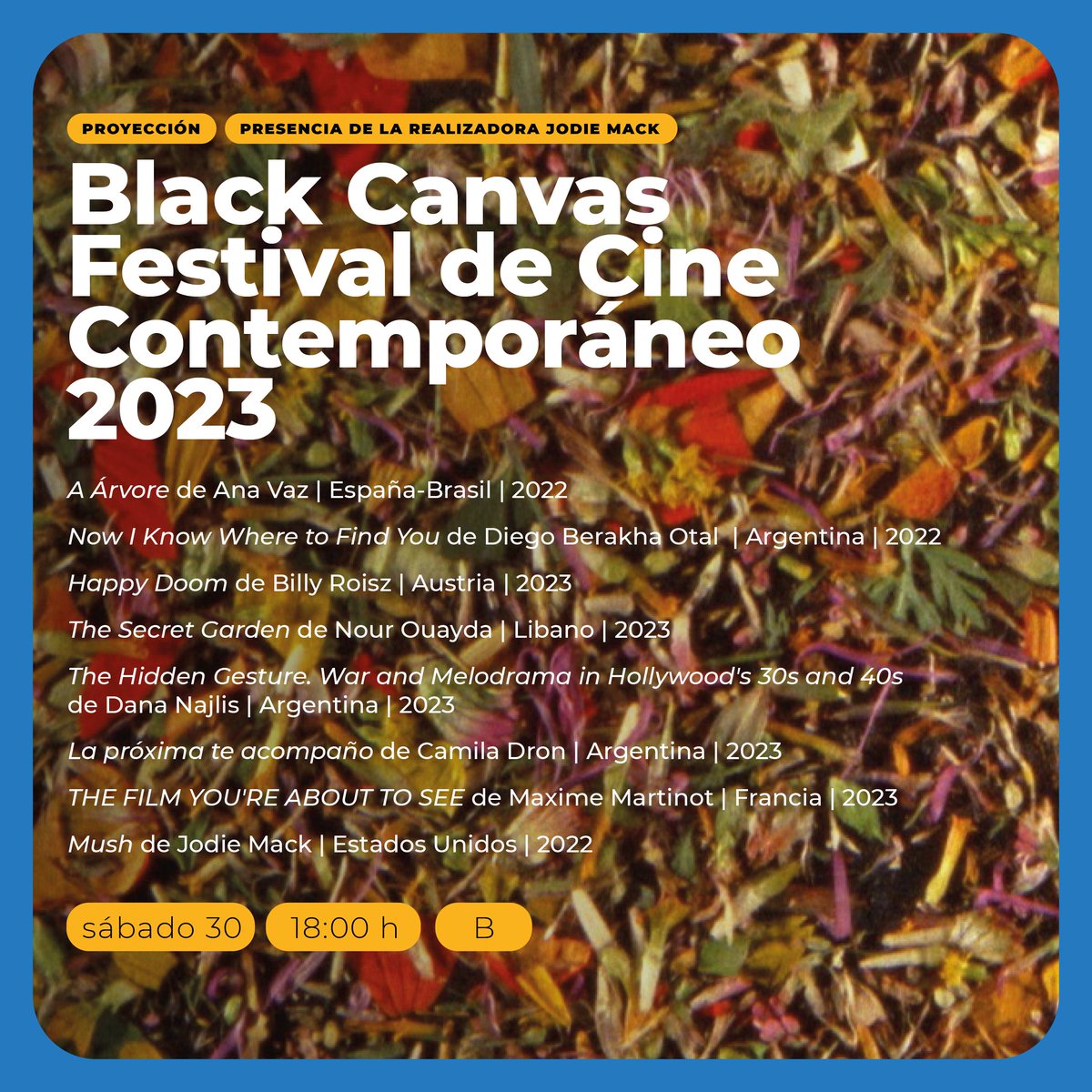 amoresslvdr's tweet photo. este fin de semana en el Cine Más Allá del @CCDmx  recibimos a los colegas de @BlackCanvas_FCC con invitadas de verdadero lujo que incluyen a Deborah Stratman y Jodie Mack !!!!! – súper oportunidad para platicar con dos grandes cineastas de la vanguardia estadounidense actual https://t.co/w8uzTLFntM