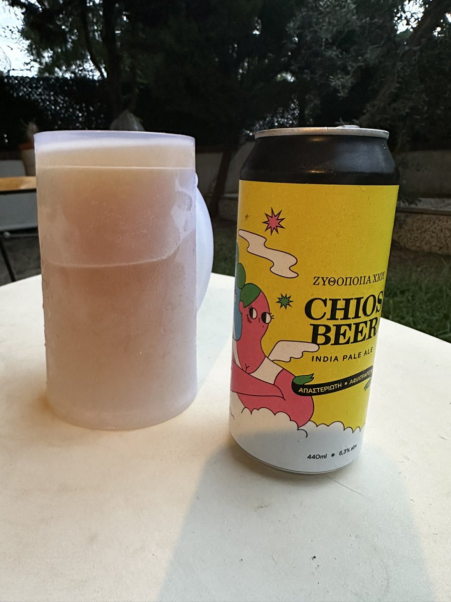 emregezek2's tweet photo. Avrupa’daki en iyi IPA biranın hemen yanı başımızda üretiliyo olması. #Brewtiful #ChiosBeer @ChiosBeer https://t.co/QtKM7TgjFv