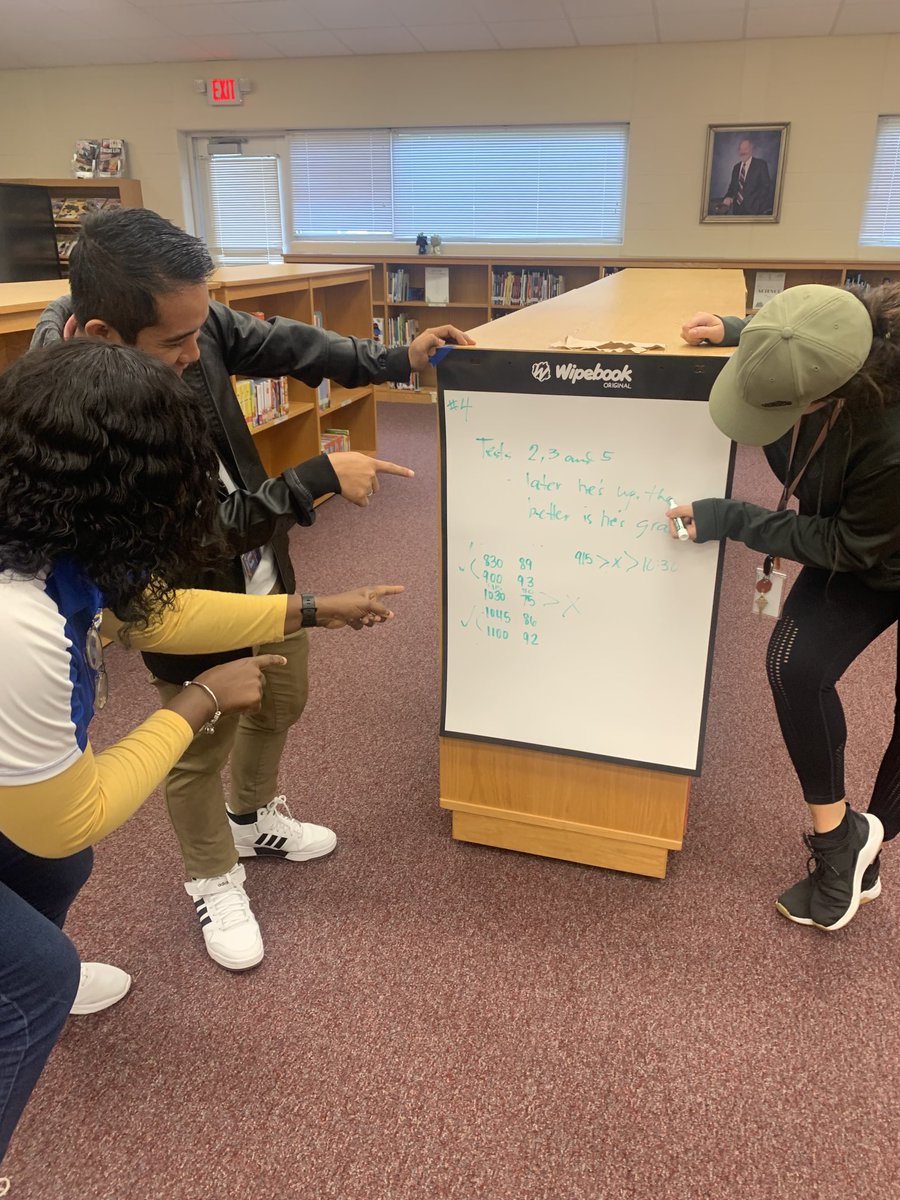 Thank you ⁦⁦<a href="/Wipebook/">Team Wipebook</a>⁩ for your support at our last PD session!  The teachers loved using them in our random groups as they solve a task!  ⁦<a href="/JCPS_NC/">Johnston County Public Schools</a>⁩