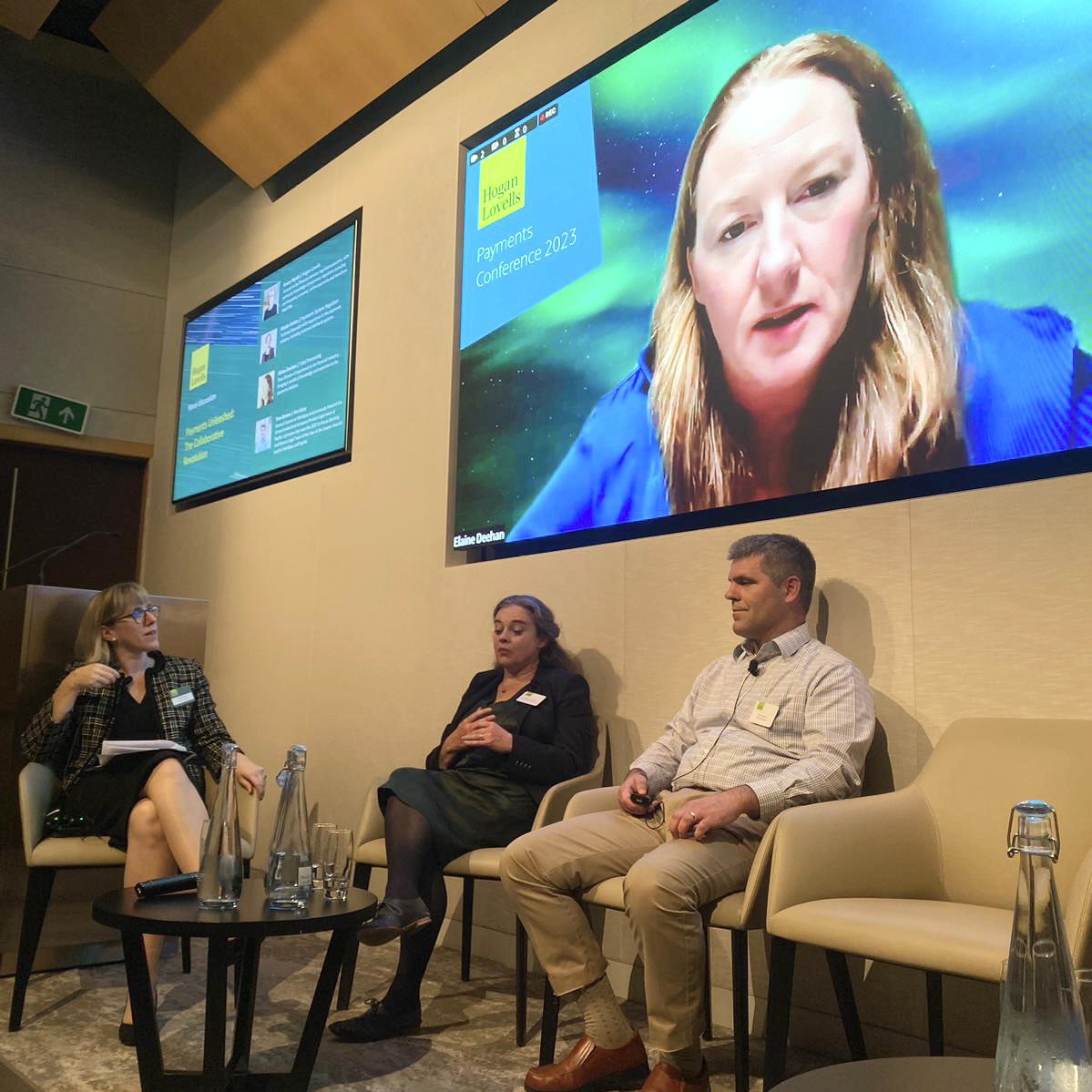 Our next panel, “Payments unleashed: the collaborative revolution”, sees Elaine Deehan from Total Processing discuss the challenges of encouraging consumers to use open banking and how new solutions won’t succeed if they don’t “solve a problem” for consumers. (1/2)