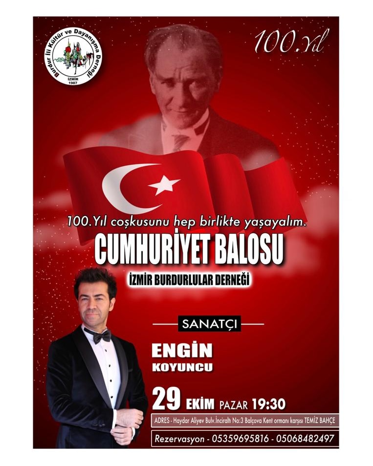 izburdurder's tweet photo. 29 Ekim 2023 Pazar Günü yapılacak olan Cumhuriyet'imizin 100.yılında
"Cumhuriyet Balosu" için istişare toplantımızı gerçekleştirdik.
Tüm hemşehrilerimizi bekliyoruz... https://t.co/KirDn9uDtI