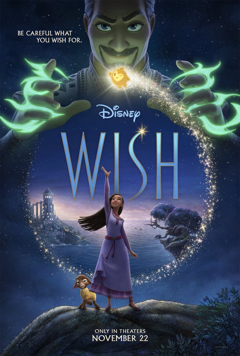 asadayaz's tweet photo. Our poster for #Disney’s #Wish In Theaters November #Disney100 https://t.co/omnaDb3PTO