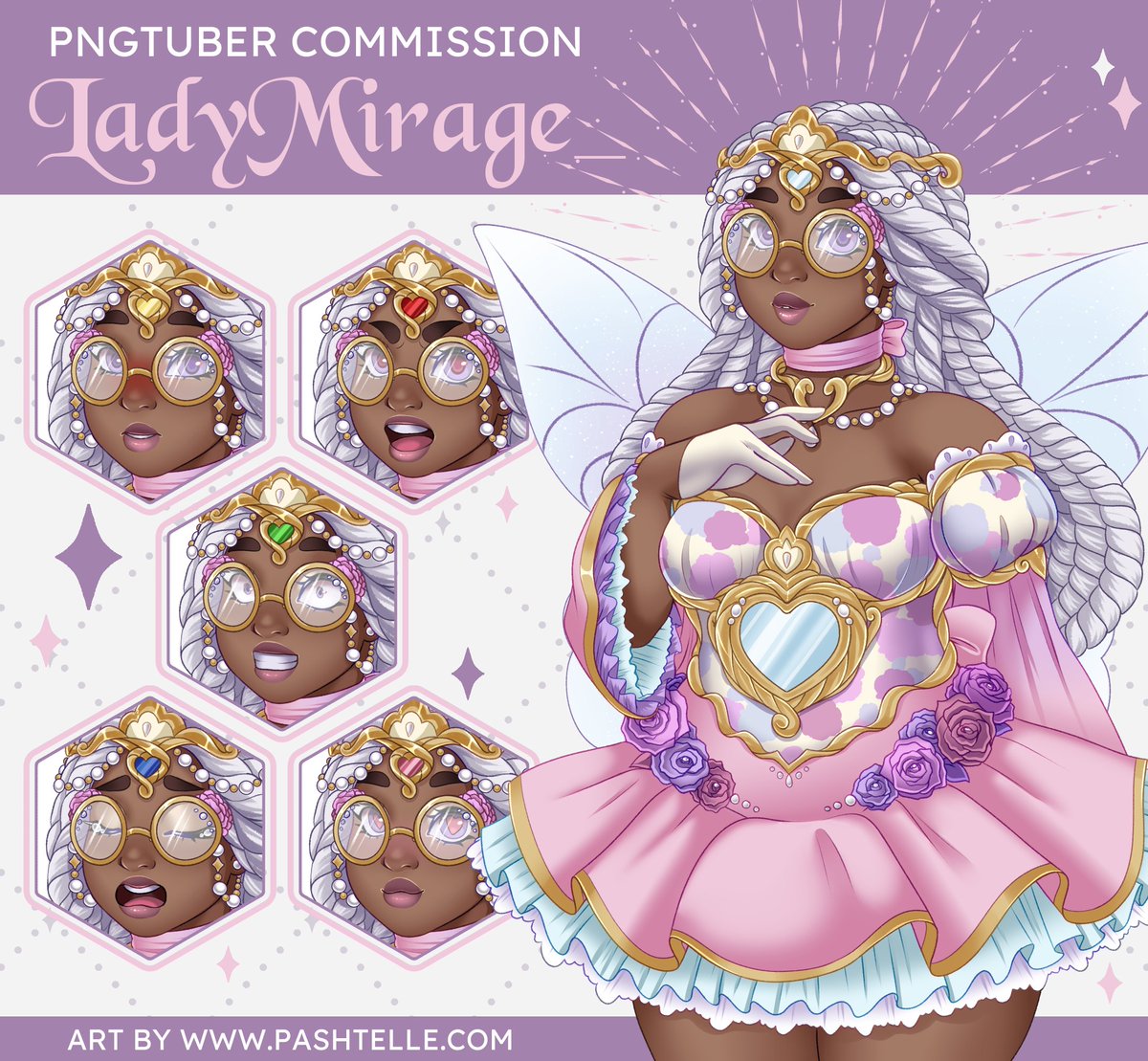 pashtelle's tweet photo. PNGtuber commission for @LadyMirage_ 
#vgen #VGenComm #VtuberUprsing https://t.co/LlugqAxqcY