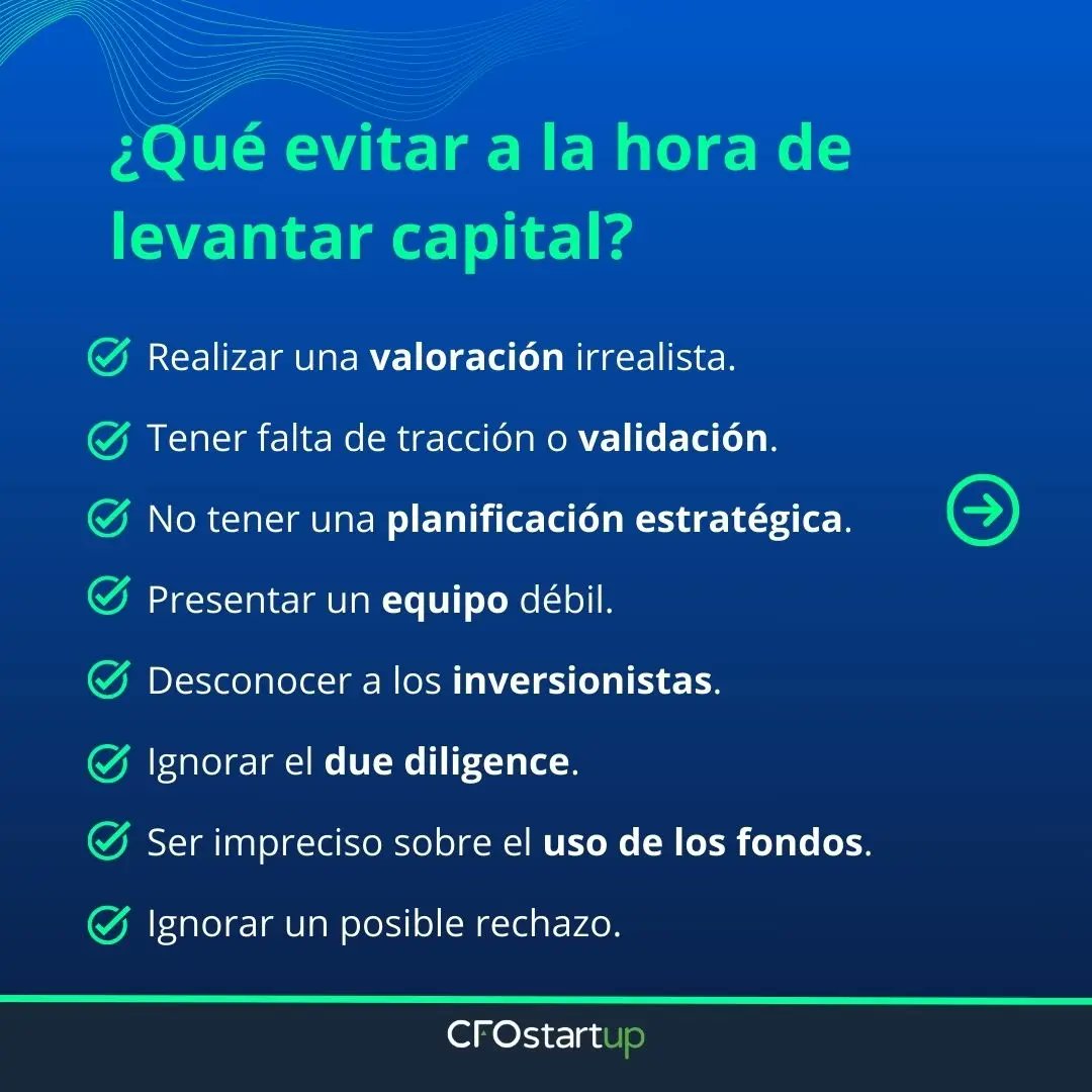 cfostartup_'s tweet image. 👉🏻 #FoundersTools: principales errores que debes evitar para levantar capital 💰. Te compartimos una lista de puntos que debes tener en cuenta para enfrentar un proceso de #foundraising con éxito🚀: cfostartup.la/errores-comune…