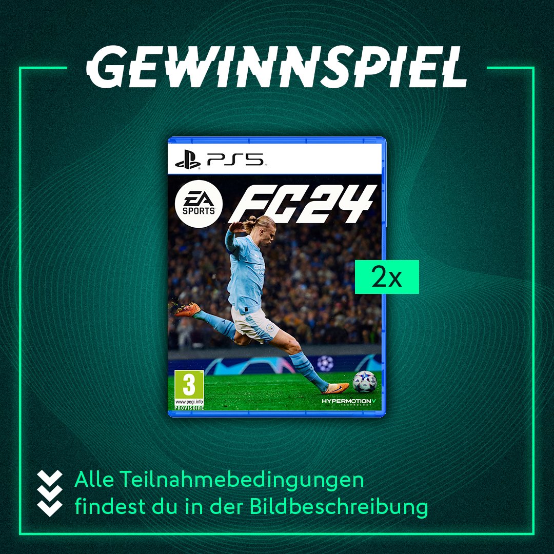 Deal ist Deal🤝

🇩🇪 GEWINNSPIEL 🇩🇪

Deswegen verlosen wir nochmal:
2x1 EAFC 24 Standard Edition. 

Wie kannst du teilnehmen?  
❤️Like den Post
💬Markiere eine Person in den Antworten  
🔁Reposte das Gewinnspiel 
🤝Folge @DFB_eFootball

Der Teilnahmeschluss ist am 28.09.2023 um