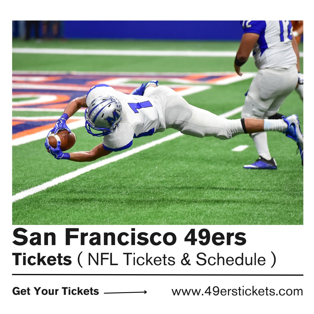 Get Your San Francisco 49ers Tickets: 49erstickets.com #49erstickets #sanfrancisco #sports #ticketsforsale #americanfootball #ticketsonline #cheaptickets #49ers