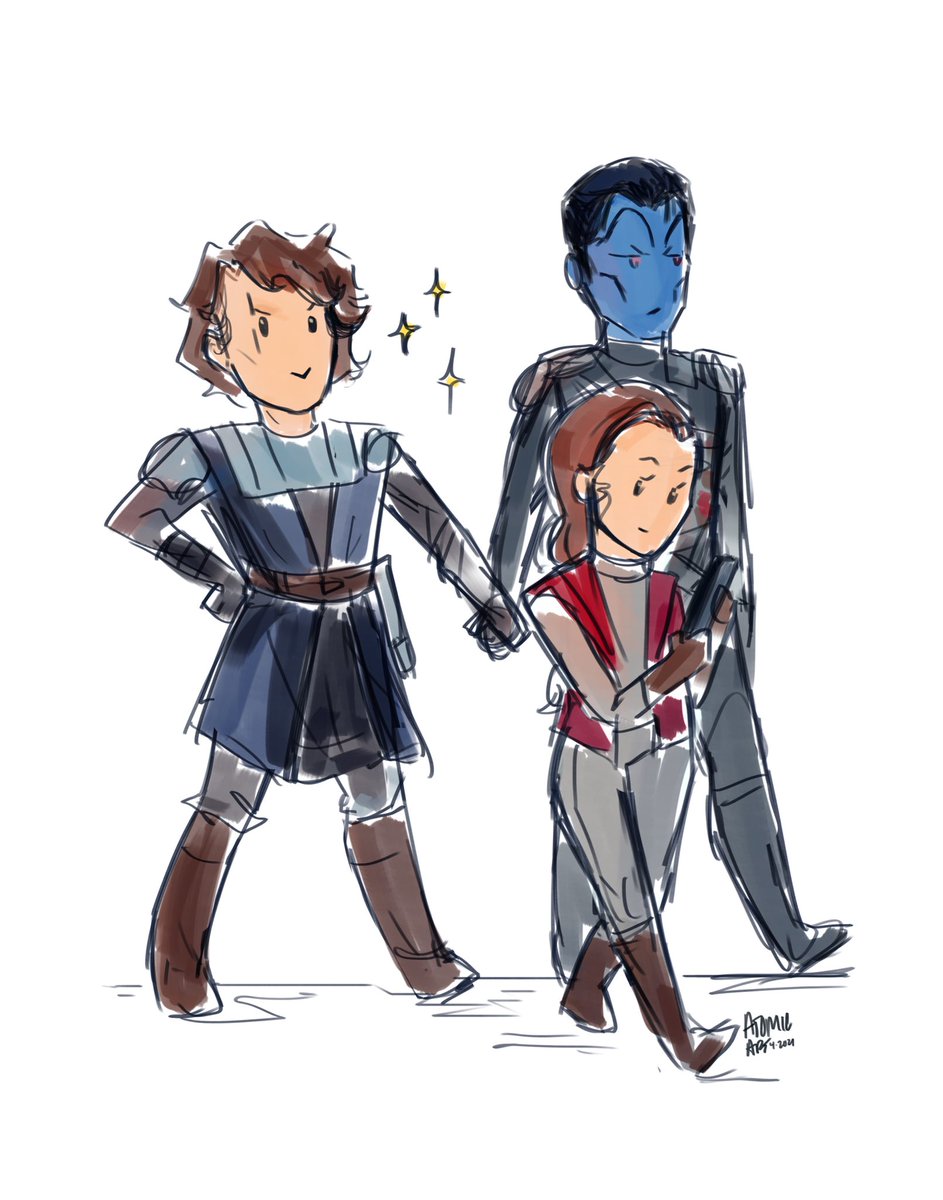 atomic_artworks's tweet photo. Thrawn Alliances fans how are we doing ! 
#Ahsoka #Thrawn #AnakinSkywalker https://t.co/VlNvdsaWoC