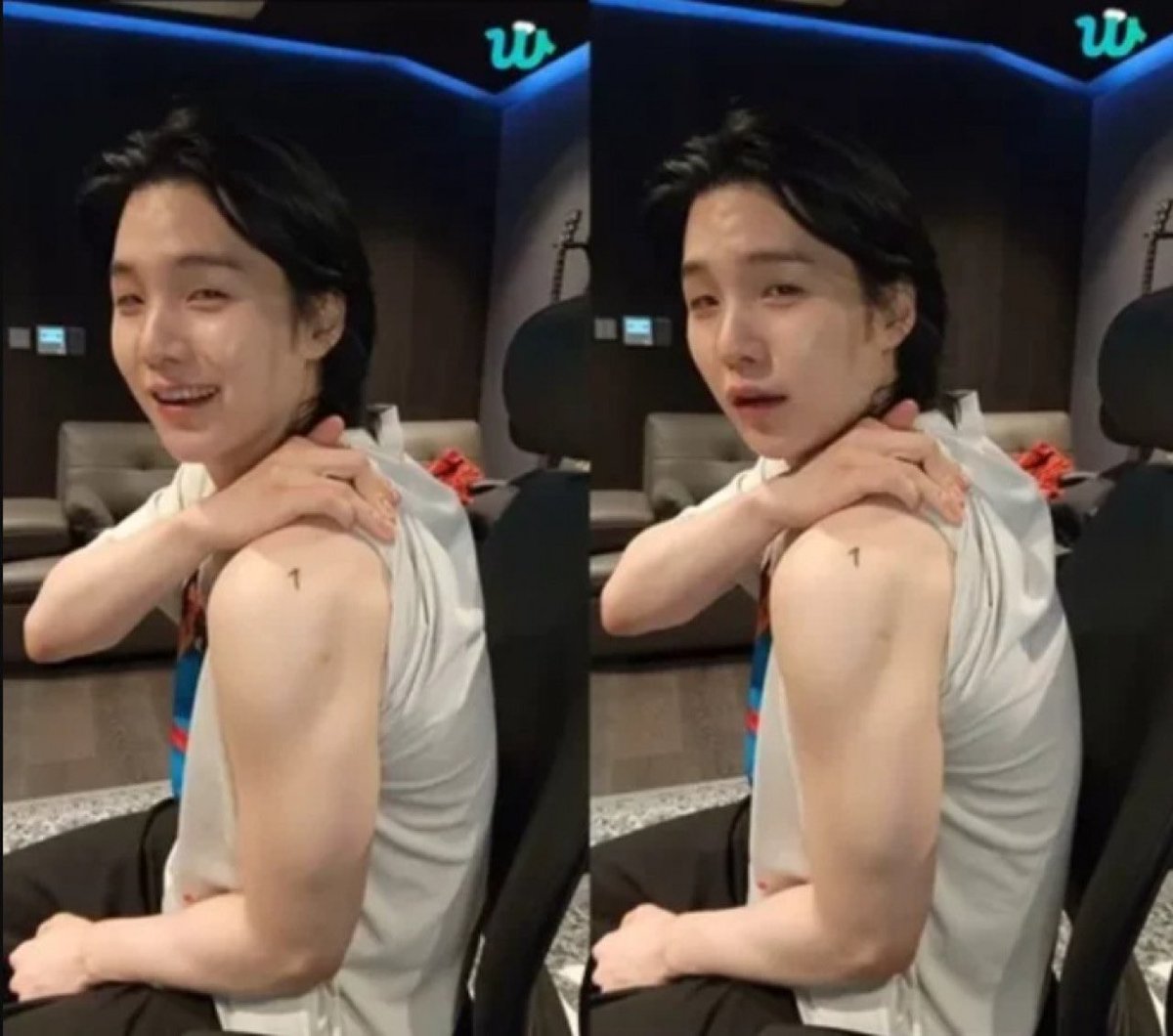 bogummbk's tweet photo. Yoongi! ✅

( gruñó mucho pero al final lo conseguí 😜) https://t.co/Z9CG9xpGFm