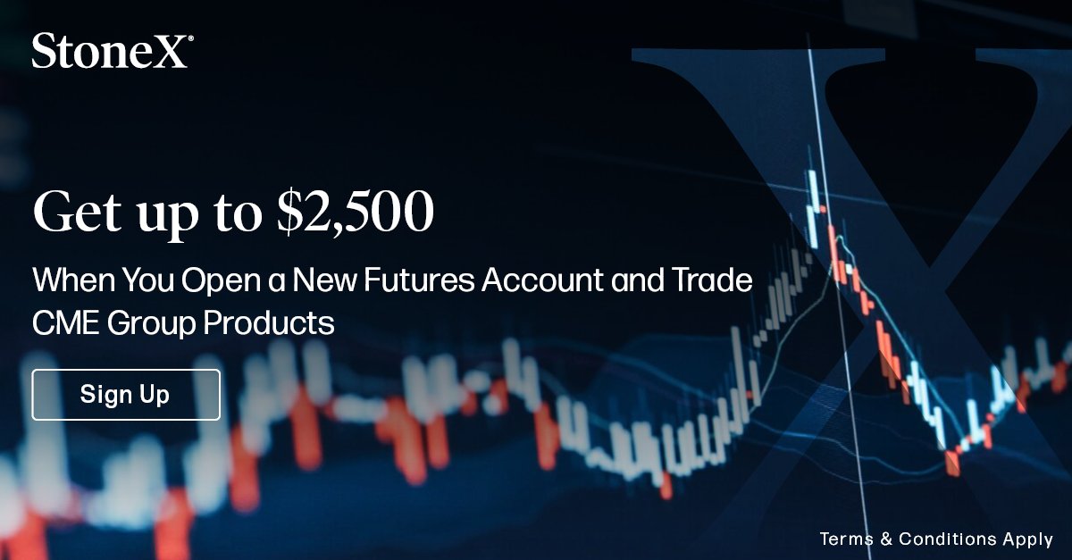 Time is running out to take advantage of our new futures account bonus!

Apply by September 30th. Then, trade CME Group contracts and maintain your balance for 90 days. Qualifying traders can receive up to $2,500! Terms and conditions apply. Sign up now. ms.spr.ly/60199wTiV