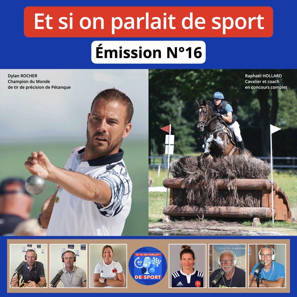 parlersport's tweet photo. https://t.co/WxcexjXJ6i
#emission16 #etsionparlaitdesport #émissionradio #rendezvoushebdomadaire #chroniquesportetevenement #pétanqueetjeuprovencal #équitation #coupedumondederugby2023 #minitransat #CDOS31 #LigueOccitanieRugby #CDEHauteGaronne #CD31PétanqueJeauProvencal https://t.co/I7ZpNvRhQs
