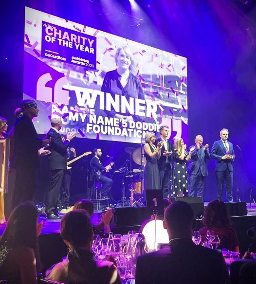 Huge congratulations to all the team @MNDoddie5 on winning Charity of the Year @JustGiving Awards 2023. Well deserved! #tacklingMND

#MND @DoddieGump @JillADouglas #doddieaid