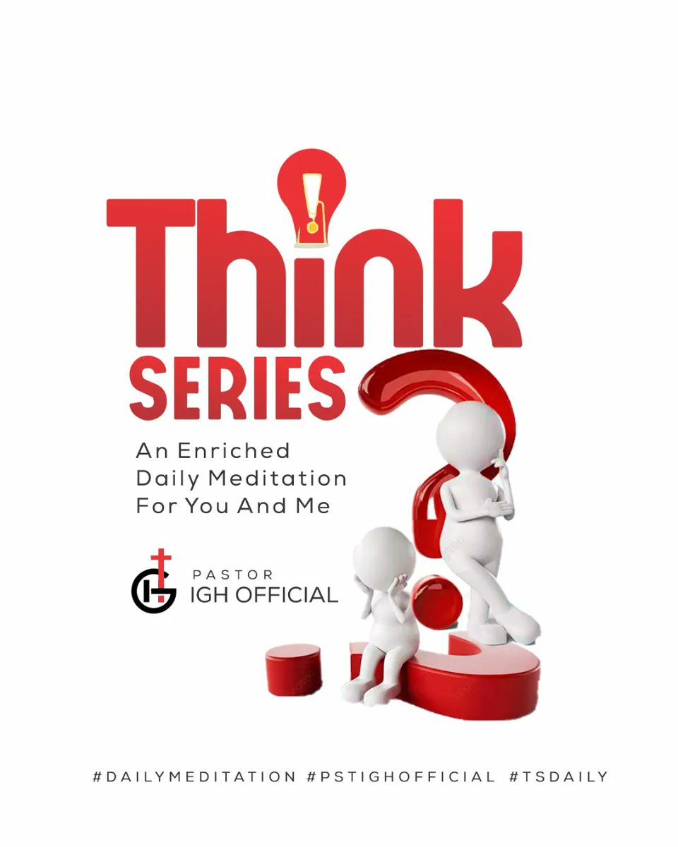 Pst_IGHOfficial's tweet photo. π€ THINK
Don't Retaliate
Proverbs 24:29
Say not, I will do so to him as he hath done to me: I will render to the man according to his work.
#TSDaily
#dailymeditation
#PstIGHOfficial https://t.co/teg2UeLfcc