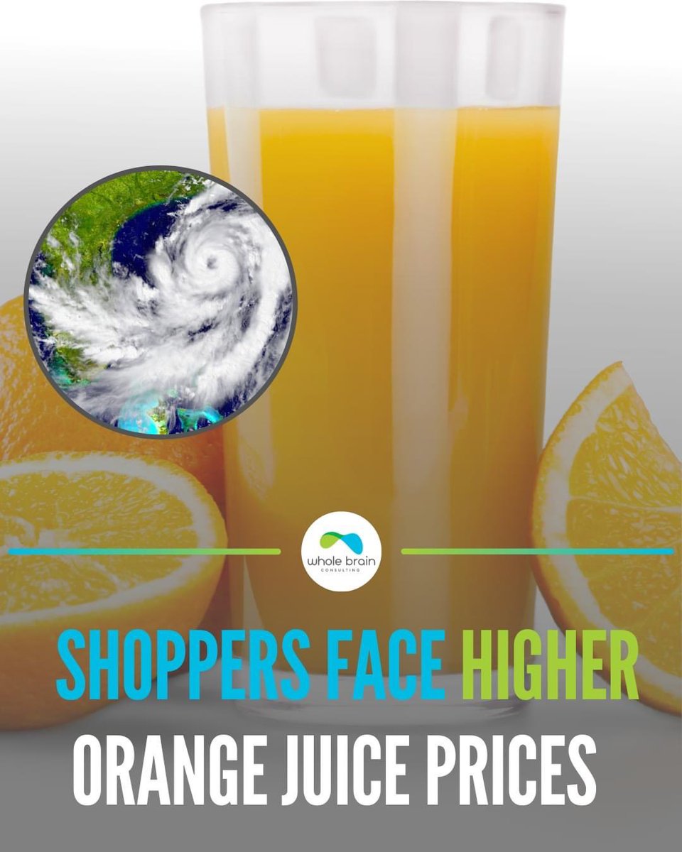 Following a surge in prices, orange juice is now part of the group of major grocery items experiencing elevated costs, despite a slowdown in inflation. 
.
.
.
#food #beverage #news #viralnews