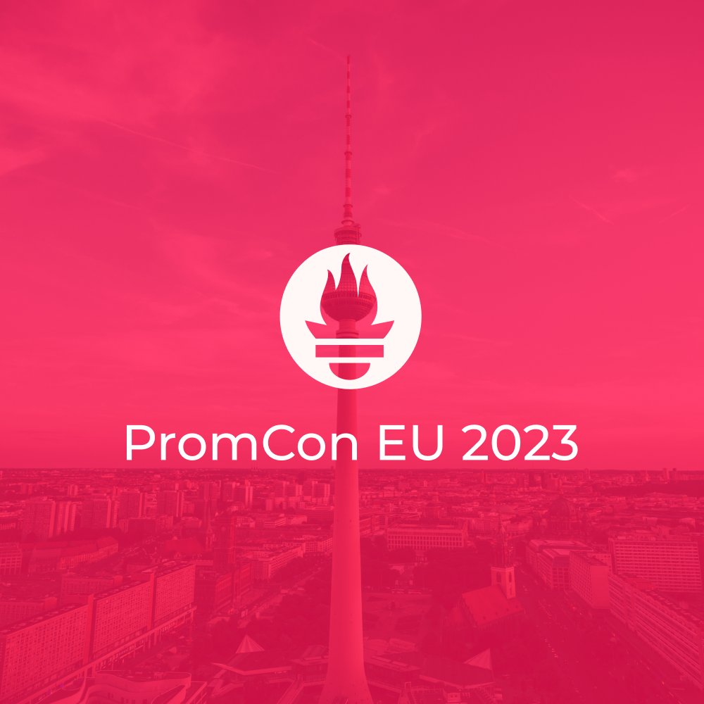 🚀 We're happy to announce our sponsorship at #PromCon EU 2023! ✨ Our sponsorship represents our dedication to supporting open source projects and fostering a culture of learning and growth within our team. @PrometheusIO #observability #o11y