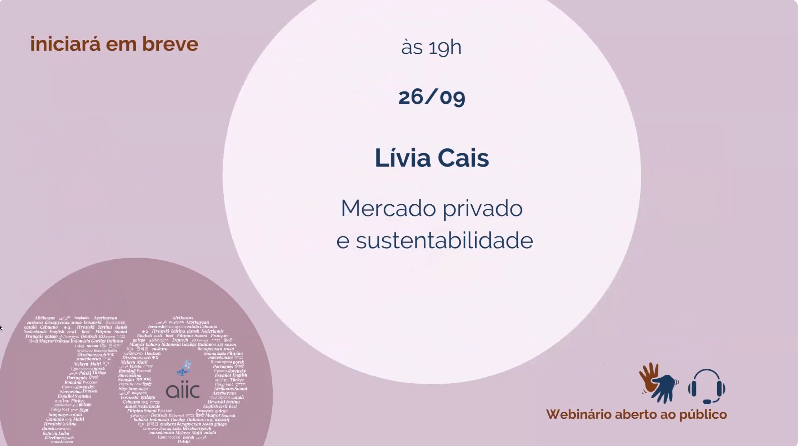 aiic_brasil's tweet photo. Foi dada a largada para a segunda rodada do Ciclo de Palestras AIIC@70 para celebrar os 70 anos da AIIC Brasil. Agradecemos à Lívia Cais e à toda a equipe!
#aiic70 #whyaiic #joinaiic #SpeakYourTruth #FaleSuaVerdade #xl8 #1nt #SL1nt @aiiconline https://t.co/u2gp3ZYklj