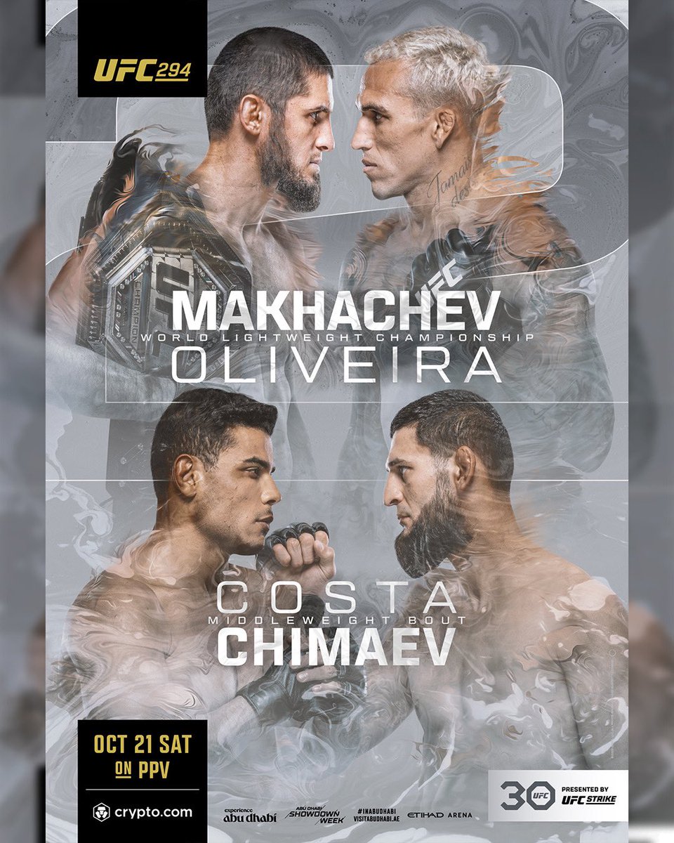 UFC (@ufc) on Twitter photo RUNNING IT BACK FOR THE STRAP 🏆
The official #UFC294 poster just dropped!
<a href="/InAbuDhabi/">Abu Dhabi Calendar</a> | #InAbuDhabi | <a href="/VisitAbuDhabi/">Experience Abu Dhabi</a> RUNNING IT BACK FOR THE STRAP 🏆
The official #UFC294 poster just dropped!
<a href="/InAbuDhabi/">Abu Dhabi Calendar</a> | #InAbuDhabi | <a href="/VisitAbuDhabi/">Experience Abu Dhabi</a>