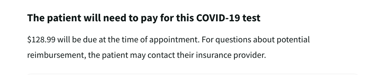 HiMollyRose's tweet photo. Covid PCR tests at the local pharmacy are SO expensive now. 

$129 AFTER I put all my insurance info in.  Trying to do the right thing after home tests have shown both -/+, but omg @CDCgov @covidsafenetwrk https://t.co/Y125fVC1sm