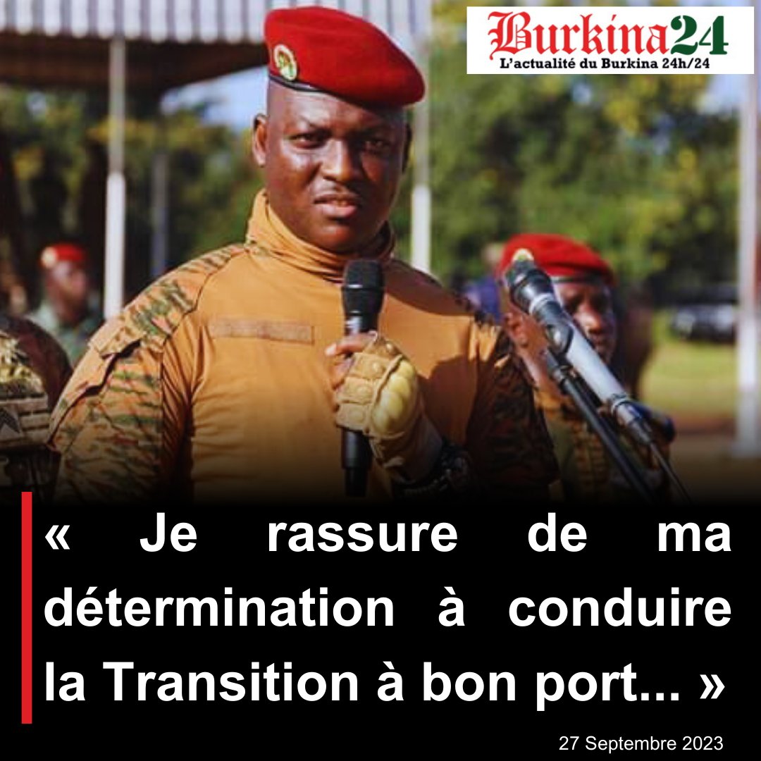 burkina24's tweet image. 🔴Le Capitaine Ibrahim Traoré dénonce des « manœuvres pour stopper notre marche inexorable vers une souveraineté assumée » 

🇧🇫« Ensemble, nous nous sommes engagés pour la libération de notre Pays. Je rassure de ma détermination à conduire la...

👉🏿 burkina24.com/2023/09/27/je-….