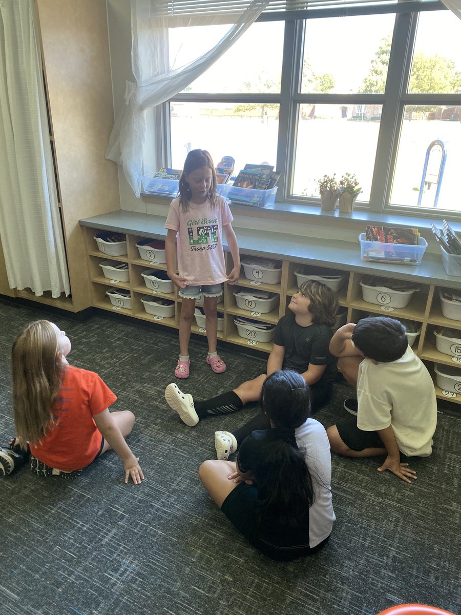 Nonfiction writers are teachers! Students are rehearsing for their expository writing by holding class about their topics to rehearse what they would like to share. <a href="/FisherElem/">Fisher Elementary</a>