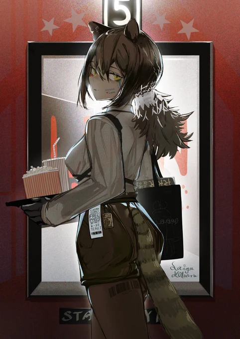 さんのロビン合同誌寄稿イラスト #アークナイツ #明日方舟