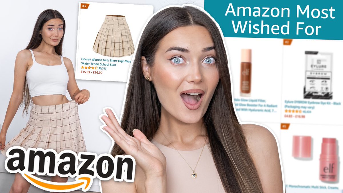I BOUGHT AMAZON "MOST WISHED FOR" PRODUCTS... ARE THEY WORTH THE MONEY!?
youtu.be/ViryuqBNsfw
