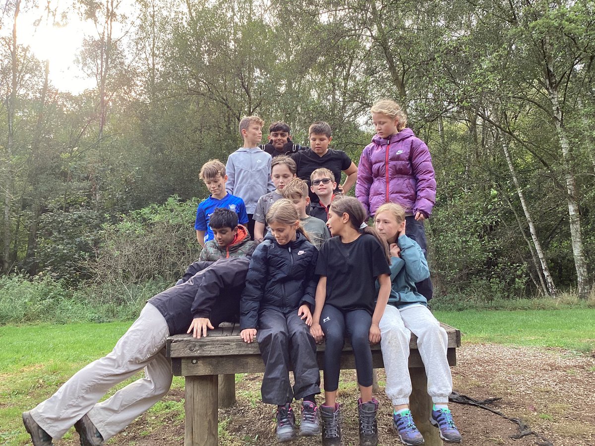 whcps's tweet photo. Mrs Wood styling out the table climb! #Boreatton #WHCYear6 #challengecourse “We took fun seriously” https://t.co/2PYJlcLhNv
