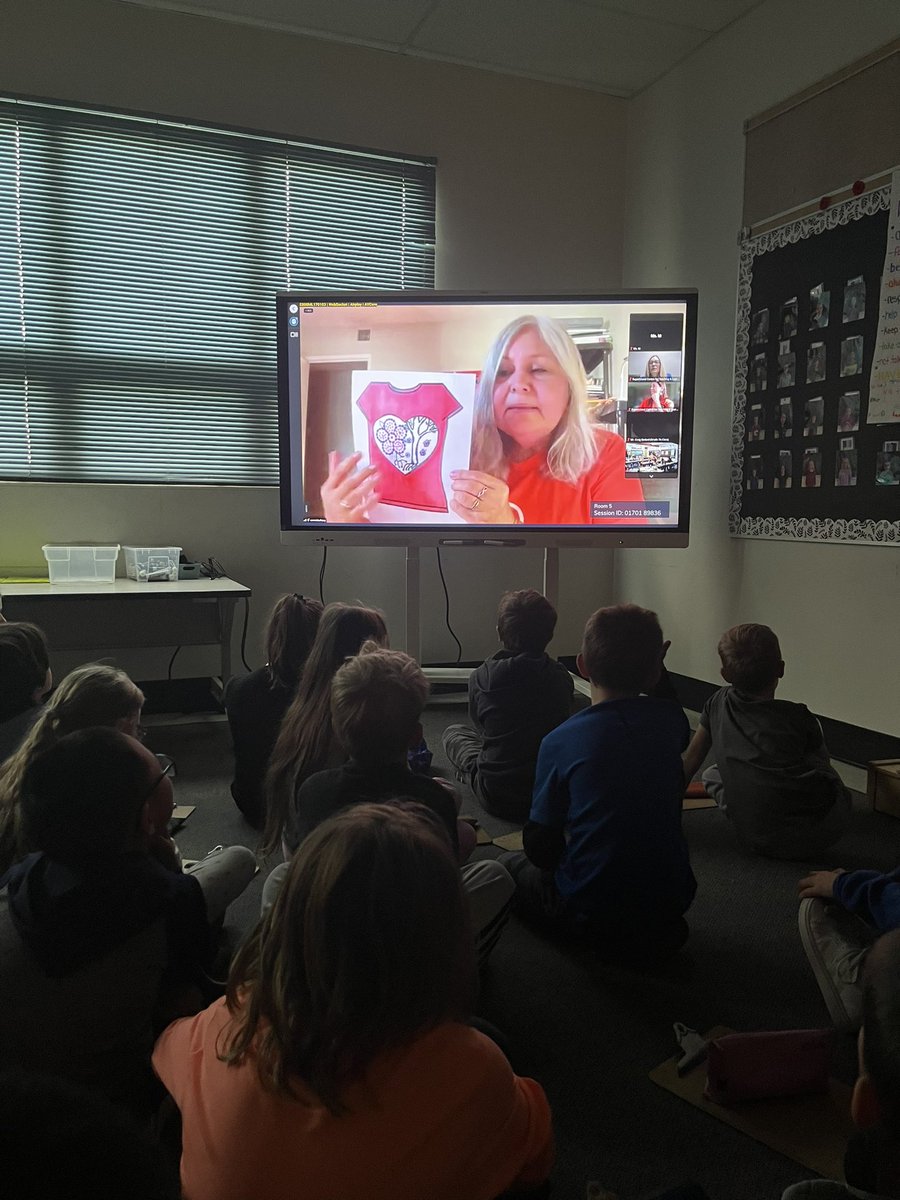 SASCBE's tweet image. Métis artist @metis_connie guiding our students through an art activity while learning about residential schools in a safe &amp;amp; gentle way. @yyCBEdu @rupertslandorg #nationaldayfortruthandreconcilation