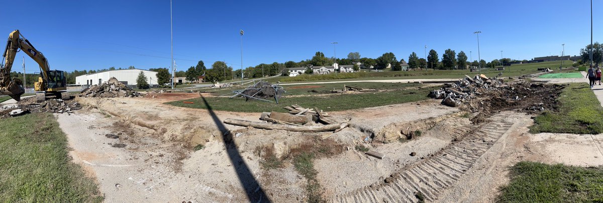 Well Braves fans, construction has begun. Hard not to feel a little sentimental about the old sandlot. Thanks for for memories, but it’s time for a makeover.