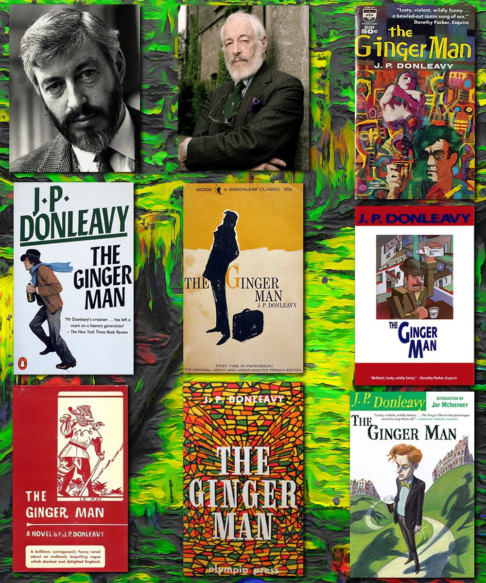 Banned for obscenity in #Ireland and USA upon publication, J.P. Donleavy's The Ginger Man (1955) endured to become a modern classic. Lusty, violent, funny. #JPDonleavy #BannedBooksWeek #LiteraturePosts #booklovers #Literature #classicnovels #irishamerican #bannedbooks #Brooklyn