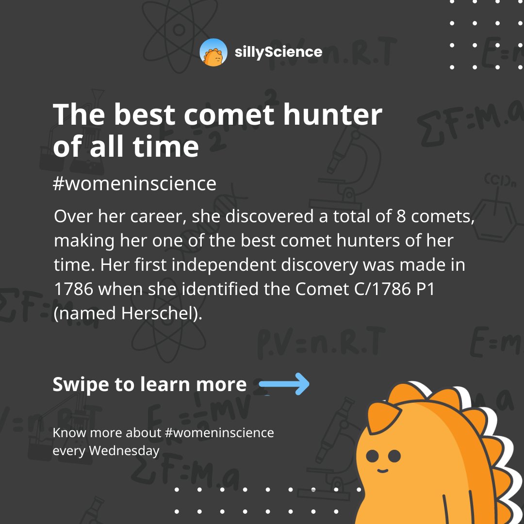 SillyScienceIN's tweet photo. Manifesting comet hunting today!

#sillyascience #science #womeninscience #scientist #astronomy #sciencefacts https://t.co/kc2x825y4c