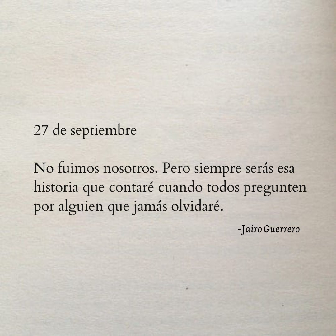 JaiiWriter's tweet photo. 27 de septiembre. ✍🏼 https://t.co/pL7oIWP2hZ