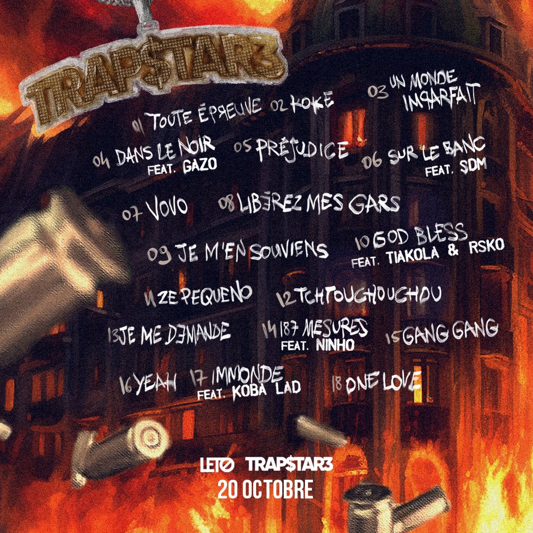 Leto_PSOTHUG's tweet photo. T R A P $ T A R 
Saison 3 mon ami 🔥🔥🔥
20 Octobre 

Preco preco preco 
https://t.co/PE9GhchutK https://t.co/emzYWeY1JE