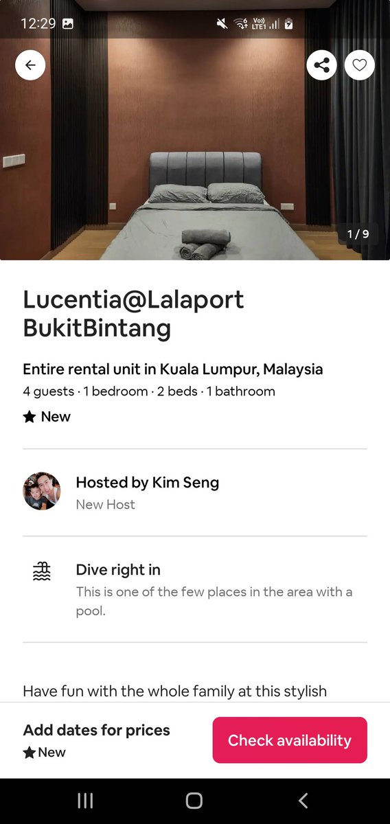 adamimanullah's tweet photo. @Airbnb @MYHongLeong Extra info. 
I did some digging, and he has more listings, probably more scams.
@Airbnb @Airbnb_my do something pls. https://t.co/IfCWScYey9