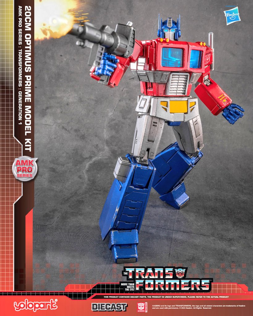 JosephH32149678's tweet photo. #Transformers #transformerg1 #plamo #maccadams
@yolopark updates their upcoming AMK PRO Optimus Prime with new pics and details
Led eyes, chest can open up for Matrix, weathered paint details
Kit Content main body,
Ion canon,Walther p38,
Energon Axe,stand
More info later https://t.co/6oBD6M9oef