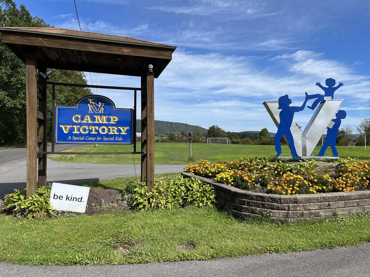 PCMiddle's tweet image. 7th graders pumped to be in the sunshine at Camp Victory!