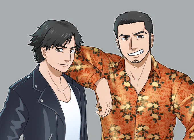 ジャッジアイズの絵を描いた!!!!!!!!!!!!!!!!! 