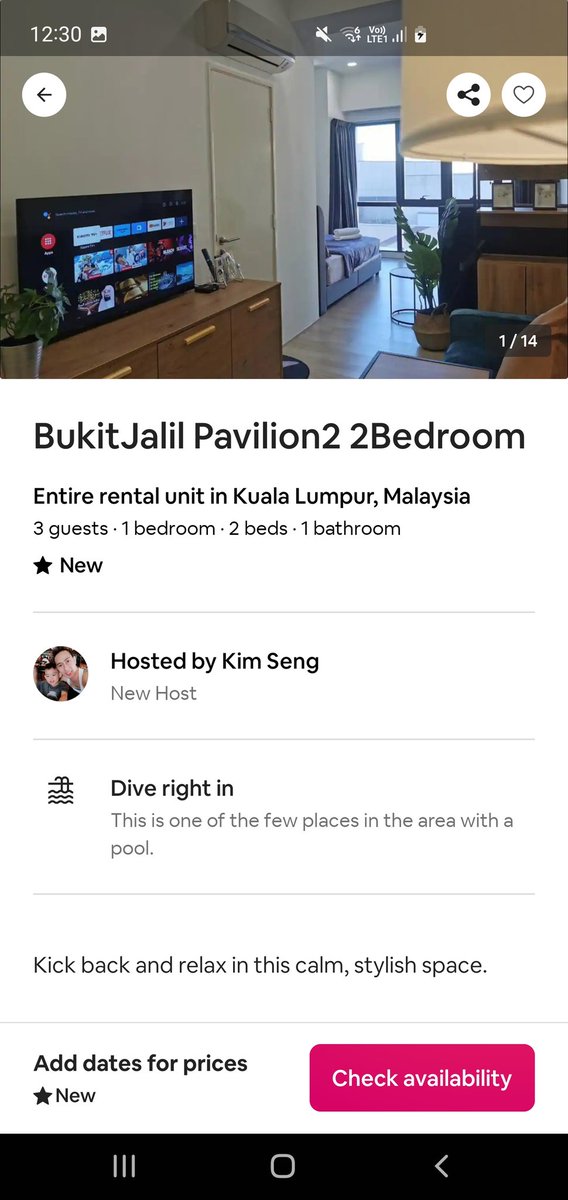 adamimanullah's tweet photo. @Airbnb @MYHongLeong @Airbnb_my PLUS SOME OF THESE LISTINGS ARE FULLY BOOKED.
Semua takda reviews, please avoid these listings or the host KIM SENG ONG.
@Airbnb_my https://t.co/wYFUTymwld