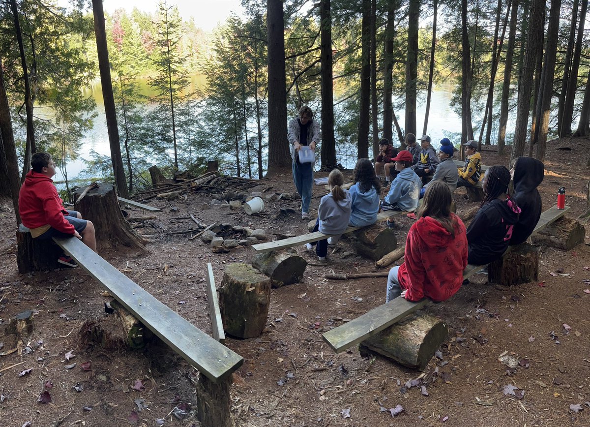 Great setting for, fire building.